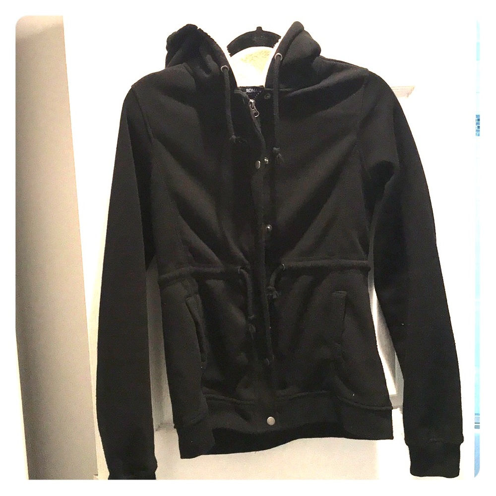 Sweatshirt type jacket